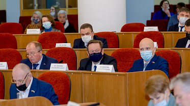 Заседание Законодательного Собрания Оренбургской области